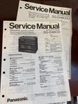 Panasonic SG-D46CDU SGD46CD Service Manual Usa **original** 900 3982. Fixed Price $19.99.