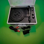 Crosley CR8005F-GW Cruiser Plus 3-SPEED Bluetooth Record Playe Green Watercolor. Fixed Price $45.00.