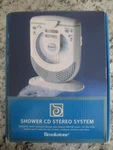 New Brookstone Shower Cd Am/fm Radio Stereo System Outdoor Kitchen, More Nib. Fixed Price $99.97.