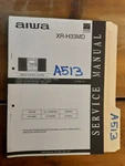 Aiwa XR-H33MD Service Manual Original Repair Book Stereo Cd Player. Fixed Price $19.99.