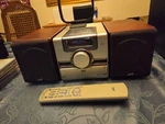 Jvc EX-D1 Dvd Audio Video Wood Cone Speakers Stereo Receiver Compact. Fixed Price $150.00.