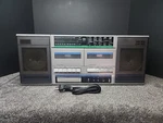 Vtg Jc Penney Boombox Track Am/fm Radio Cassette Stereo 681-3946 Is. Fixed Price $80.96.