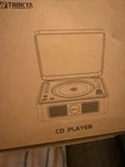 Thinkya Cd Player Bluetooth Receive Stereo Speakers White Open Box. Fixed Price $60.00.