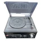 Encore Technology 9282MO Turntable Cd Cassette Am Fm Radio System Black Wood. Fixed Price $149.99.