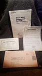 CMT-CP100 Component System Instructions Sony Micro Hifi Manual, Warranty Card. Fixed Price $23.97.