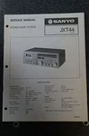Sanyo JXT44 Service Manual. Fixed Price $21.99.