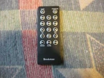 Brookstone Idesign Stack 649210 Am/fm Clock Radio Remote Control W/battery. Fixed Price $14.50.
