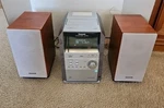 Panasonic SA-PM19 5-DISC Cd Stereo System Am/fm Radio. MP3 Y2K Era W/SB-PM19. Fixed Price $58.94.