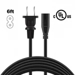 Ul Listed Ac Power Cord For Wiscent WTB-797 WTB797 Nostalgic Bluetooth Stereo. Fixed Price $18.39.