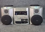Philips FW-P88/37 Am Fm Cd Player Mini Hi-fi Dolby Surround Speakers. Fixed Price $285.00.