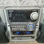 Aiwa CX-ND77 Am/fm Shelf Stereo 5 Disc Cd Changer Cassette W/ SX-WND77. Fixed Price $450.00.
