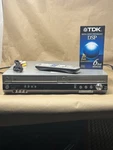 Panasonic DMR-ES35V Vcr Dvd Recorder Player Dubbing W Remote Av Cables Tape. Fixed Price $139.95.