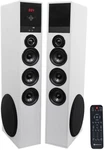 TM150W Powered Home Theater Tower Speaker System, White, 1000W, 10" Subwoofers,. Fixed Price $665.99.