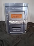 Panasonic SA-PM11 5 Cd Changer/cassette Stereo System Only Tested And Working. Fixed Price $40.00.