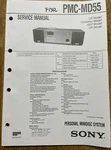 Sony PMC-MD55 Personal Mini Disc System Original Service Repair Manual. Fixed Price $14.94.