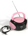 Prl) Lauson Radio LLB995 Pink Portable Cd Player Usb Disk. Fixed Price $69.94.