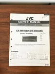 Jvc CA-MX90 Bk DX-MX90 Stereo Component Service Manual *original*. Fixed Price $14.97.