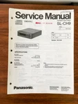Panasonic SL-CH9 Cd Player Service Manual *original*. Fixed Price $19.97.