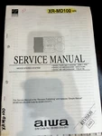 Aiwa XR-MD100US U(s) Repair Service Manual **original**. Fixed Price $16.99.