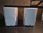 Akai Book Shelf Speakers Set 10W MX2800 Tested Works. Fixed Price $25.20.