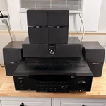 Rca RT2250 5.1 Home Theater System Receiver 300W Dolby Digital W/ Speakers. Fixed Price $145.00.