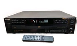 Sony CDP-C335 Stereo Multi Disc Carousel Player Changer W/ Remote Bundle. Fixed Price $125.00.
