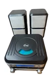 Etec Cd Stereo System Radio EFL-400 W/ Speakers Tested (read Description). Fixed Price $28.00.