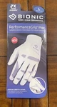 Men's Bionic Technologies Performance Grip Pro Gloves Left White. Fixed Price $35.00.