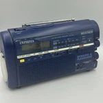 Vintage Aiwa FR-C151W Emergency Fm Weather Radio W/clock, Dynamo & Flashlight. Fixed Price $49.96.