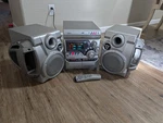 Rare Jvc MX-G50 Extended Super Bass Compact Stereo 3-CD Dual Cassette Radio. Fixed Price $247.50.