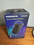 Magnavox Bluetooth Wireless Stereo Portable Speaker MMA3763-BK Sealed. Fixed Price $24.20.