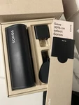Sonos Roam Smart Speaker Black Bluetooth Wifi Alexa Wireless Charger Included. Fixed Price $155.00.