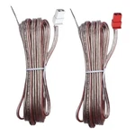 2X 3 Meter Speaker Cable Red Gray For Sony Home Audio Theater System. Fixed Price $13.92.