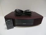 Bose Wave Music System Iii Cd Player Radio, Burgundy Red /remote Tested Works. Fixed Price $245.88.