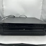 Sony CDP-C325 Disc Compact Changer Player No Remote Vintage 1992 Tested. Fixed Price $70.00.