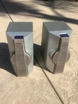 Set Of 2 Sharp Speakers CP-RW5000. Fixed Price $64.99.