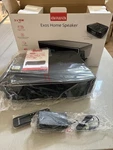 Aiwa Exos Home Speaker With Cd Player, Bluetooth, Fm Radio & Remote. Fixed Price $97.83.