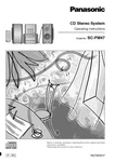 Panasonic SA-PM47 Cd Stereo System Owners Instruction Manual. Fixed Price $22.24.