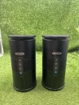 Jensen 900MHZ Wireless Speakers (pair) No Power Adapters Indoor/outdoor. S5. Fixed Price $27.97.
