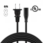 Ul 6FT Ac Power Cord For Tivoli Audio Henry Kloss Model One Am/fm Table Radio. Fixed Price $10.32.