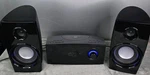 Blackweb BWA16AA002 Cd Stereo System W/ Speakers Usb Aux Tested Working. Fixed Price $59.99.