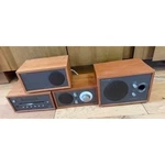 Tivoli Audio Model Two Stereo System Cd Subwoofer Cherry Wood Mcm Style. Fixed Price $320.00.