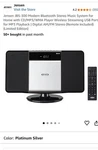 Jensen Bluetooth Wall-mountable Music System With Cd Player And Am/fm Radio,. Fixed Price $75.00.