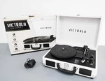 Victrola Journey Bluetooth Suitcase Record Player VSC-550BT-WSL White. Fixed Price $44.99.