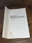 Sony MHC-331 Operation Instructions Manual. Fixed Price $5.00.