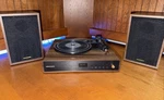 Crosley Alto Vinyl Record Player With Speakers And Wireless Bluetooth. Fixed Price $99.00.