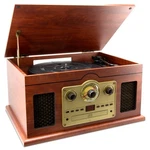 Ilive 6-IN-1 Bluetooth Turntable With Cd/cassette Players And Am/fm Radio. Fixed Price $65.00.