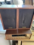 Crosley Parker CR3503A Bluetooth + Cd Player Radio Line Walnut With Remote. Fixed Price $50.00.