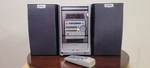 Aiwa XR-M150U Cassette/compact Disc Stereo System W/remote. Tested, Works Great!. Fixed Price $129.00.