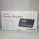 Radio Shack TCR-200 Voice Activated Telephone Cassette Tape Recorder New. Fixed Price $28.95.